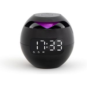 Bluetooth Wekkerluidspreker 2 in 1 - Oplaadbaar met Microfoon en 3 Uur Batterijduur