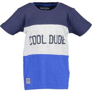 Blue Seven Jongens T-shirt - Oceaanblauw - Maat 92