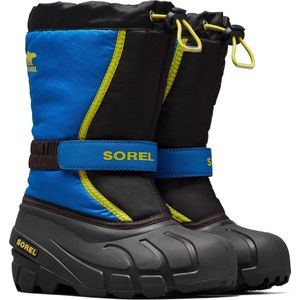 Sorel YOUTH FLURRY™ BOOT Youth Unisex Snowboots - Black, Super Blue - Maat 33