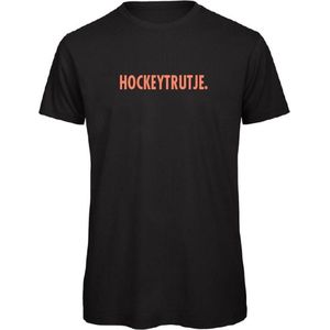 T-shirt zwart M - Hockeytrutje - oranje - soBAD. | T-shirt unisex | T-shirt mannen | T-shirt dames | Hockey | Oranje