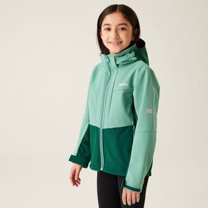 Softshell Jack Kinderen Waterdicht Winddicht Ademend Afneembare Capuchon