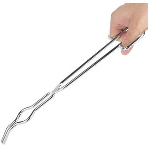 handy high-quality professional crucible pliers, melting pliers, non-slip legs Copper Silver non-ferrous metal Gold Melting Non-ferrous Meta Experiments(300mm)