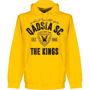 Qadsia SC Established Hoodie - Geel - L