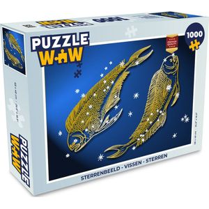 Puzzel Sterrenbeeld - Vissen - Sterren - Legpuzzel - Puzzel 1000 stukjes volwassenen