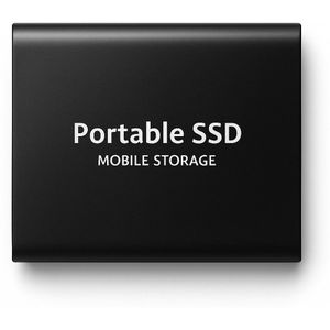 Externe SSD 1TB – USB-C Portable Externe Harde Schijf – Snelle Draagbare Opslag – Geschikt voor Windows Mac en Android – Compacte en Schokbestendige SSD – Ideaal voor Werk Studie Fotografie en Reizen