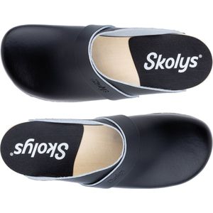 Skolys W-320.00 klompen - clogs - tuinklompen - werkklompen - dames - verpleegkundige - ziekenhuis - instap - zwart - maat 40