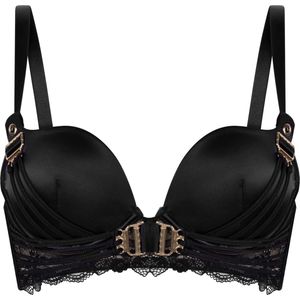 Hunkemöller - Avela - Voorgevormde Longline Beugel Bh - Zwart