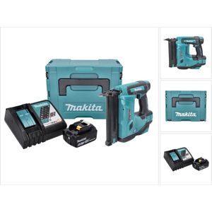 Makita DBN 500 RG1J accu staande spijkermachine 18 V 15-50 mm + 1x oplaadbare accu 6.0 Ah + lader + Makpac