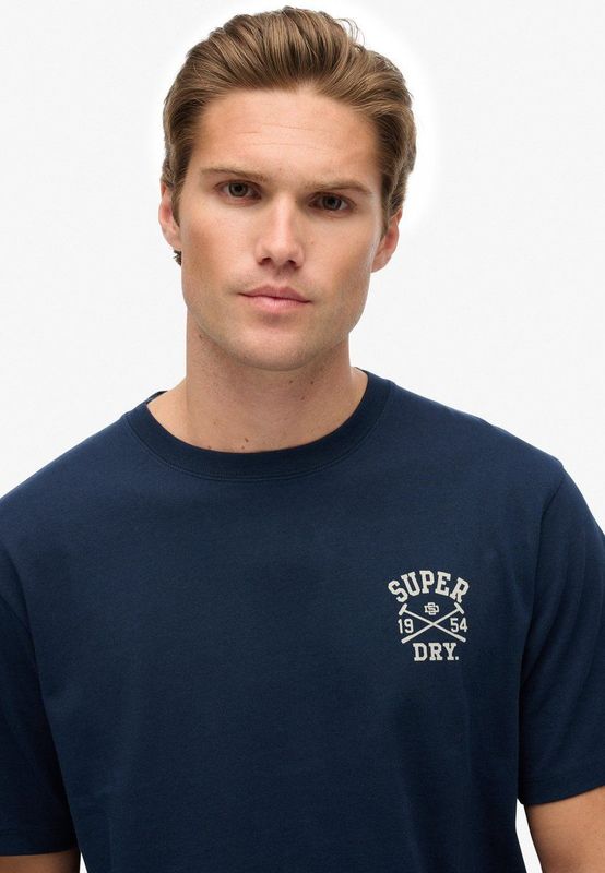 Superdry - Athletic Club - T-shirt - Korte Mouwen