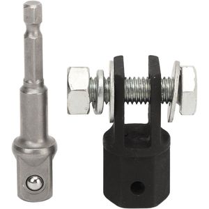 1/2 Inch Scissor Jack Adapter Scissor Jack Drill Adapter for Impact Drills Socket Automotive Jack RV Trailer Leveling Jack for Ratchet or Standard Drive Sockets