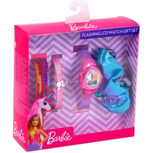Accutime - LCD Barbie Horloge Met Accessoires
