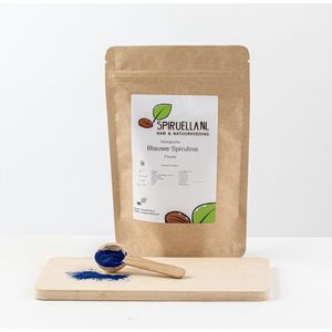 Blauwe (Blue) Spirulina poeder Biologisch 50 gram