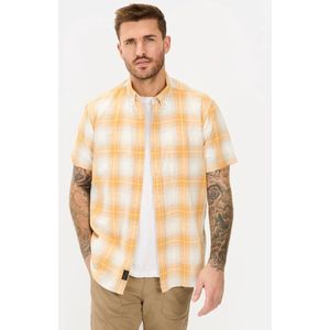 Camel Active - Kortärmelige Overhemd - Katoen - Blauw