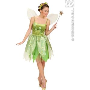 Widmann - Tinkerbell Kostuum - Bosfee Tinkerbell Kostuum Vrouw - Groen - Medium - Carnavalskleding - Verkleedkleding