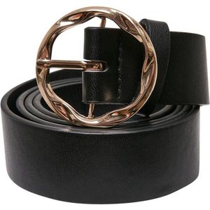 Urban Classics - Small Synthetic Leather Riem - L/XL - Zwart