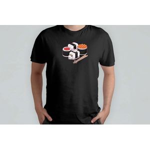 Wasabi Warrior - T Shirt - Japanese - Anime - Vibes - KawaiiCulture - MangaMagic - OtakuWorld - SakuraSeason - Japanse - KawaiiCultuur - OtakuWereld - SamuraiGeest - Funny - Sushi