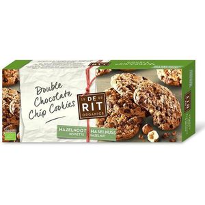 De Rit Double chococookies hazelnoot 175 gram