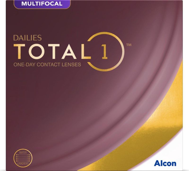 Alcon - Dailies Total 1 Multifocal - Daglenzen - Geen - 90 Lenzen