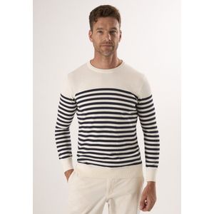 Felix Hardy - Ronde Hals Trui - Ecru - 100% Katoen - Heren - 2XL