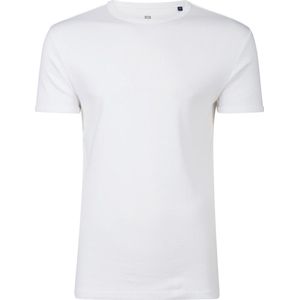 WE Fashion Heren T-shirt van biologisch katoen - Maat L