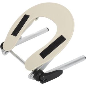 Massage Tafel Hoofdkussen - Aluminium Gezichtssteun - Verstelbare Hoek - Holle Midden Gezichtsteun voor Massagetafels