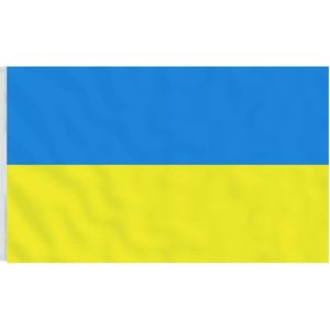 vidaXL-Vlag-Oekraïne-met-messing-oogjes-90x150-cm