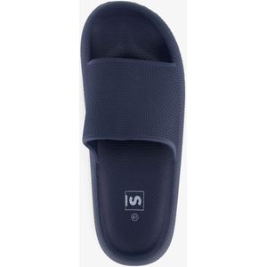 Heren badslippers donkerblauw - Maat 46