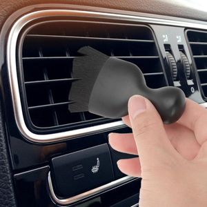 Auto interieur reiniging zachte borstel. Geen krassen, 2 pakketten auto reinigingsborstels stof met zachte borstels, dashboard Air Outlet Gap stof verwijderen borstels voor auto (stijl B)