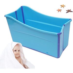 Opvouwbare en opblaasbare badkuip voor volwassenen en kinderen - Badmassage en babyzwembad 98 x 50 x 56 cm
