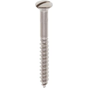 Star-x. houtschroef 4x40mm rondkop , verzinkt 20 stuks schroeven.