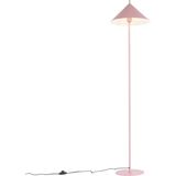 QAZQA triangolo - Design Vloerlamp | Staande Lamp - 1 lichts - H 150 cm - Roze - Woonkamer | Slaapkamer | Keuken