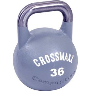 Crossmaxx® Competitie kettlebell 36kg, grijs