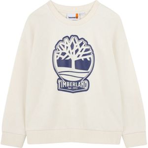 Timberland - Sweater met opdruk - Beige - Maat 140