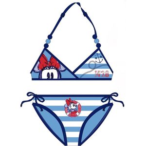 Disney Minnie Mouse Bikini - Blauw - Maat 122/128