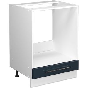 Vicco Fame-Line Keuken Keukenkasten – 60 cm , WB Antraciet Donkerblauw hoogglans , WB Antraciet