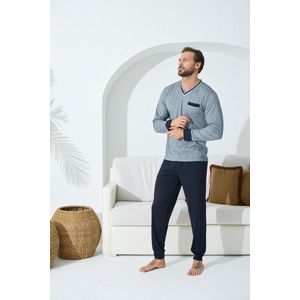 Heren Pyjama / Huispak Zachary / 100% Katoen / maat M
