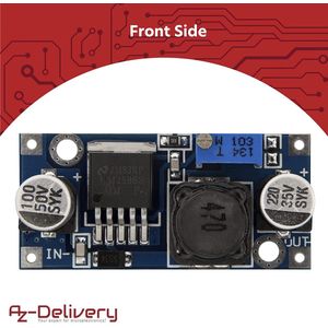 AZDelivery LM2596S DC-DC voedingsadapter step down module Inclusief E-Book! 1