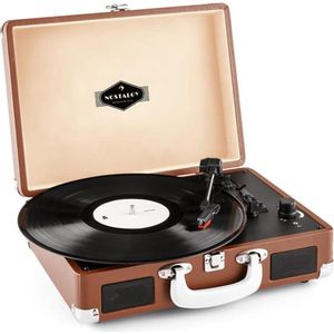 Peggy Sue retro-platenspeler LP USB bruin