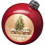 Konstsmide 4360-550 decoratieve verlichting Lichtdecoratie figuur Kerstbal Rood 1 lampen LED 0,1 W