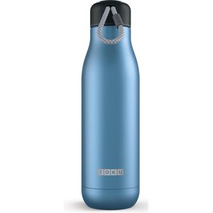 Zoku Hydration Drinkbeker - RVS - 750 ml - Blauw