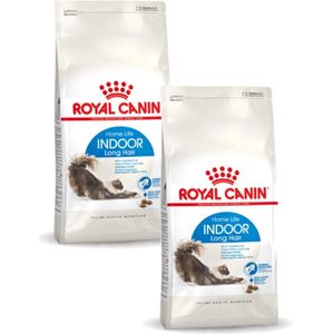 Royal Canin Fhn Indoor Longhair - Kattenvoer - 2 x 10 kg