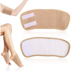 Allecto Plus - 2 stuks Voetpak met Zachte Castor Olie - Ontspanning en Bloedsomloop Verbetering