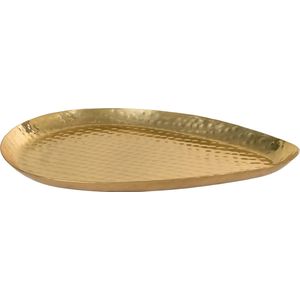 House Nordic - Tray - Dienblad - Plateau - Goud - Aluminium - 37x28x2cm