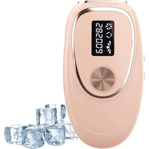 IPL Ontharingsapparaat met 999.900 Flitsen, Pijnvrije Fotonen Technologie voor Lichaam, Gezicht en Bikinizone