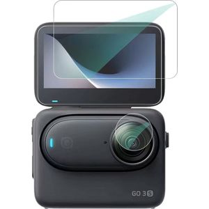 TechDefend Screenprotector voor Insta360 GO 3S - 9H Gehard Glas