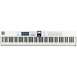 Arturia KeyLab Essential 88 MK3 White - MIDI controller, 88 toetsen