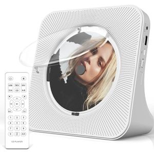 Draagbare CD-speler met Bluetooth en FM-radio voor thuisgebruik