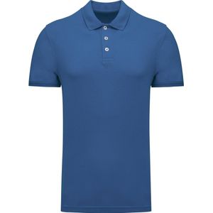 Kariban Piqué herenpolo K290 - Light Royal Blue - 4XL