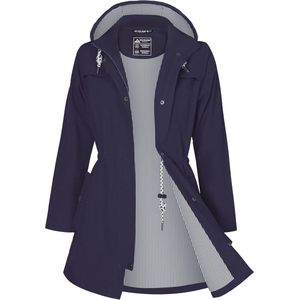Dames Regenjas met Capuchon - Waterdichte Trenchcoat voor Lente en Herfst