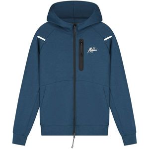 Malelions - Sport Counter Zip Hoodie - Indigo